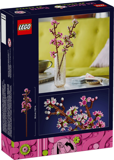 Set ndërtimi Lego Botanical 40725 Cherry Blossom, lodër konstruktore, shumëngjyrëshe