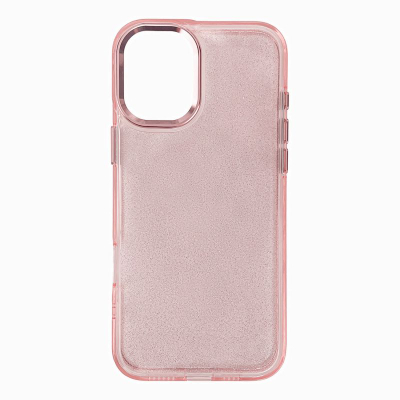 Mbrojtëse telefoni Wozinsky Glitter për Samsung Galaxy S24 FE, TPU i butë, me shkëlqim, rozë