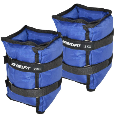 Peshë për kyç Eb Fit Blue, 2x2kg, tekstil, blu