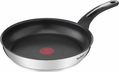 Tigan Tefal 24cm, i zi/argjendtë