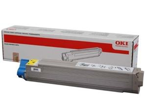 Toner OKI C910/C920WT, i verdhë