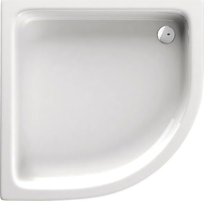 Kënd dushi Deante Plus KTU_032B, 80x80cm, i bardhë