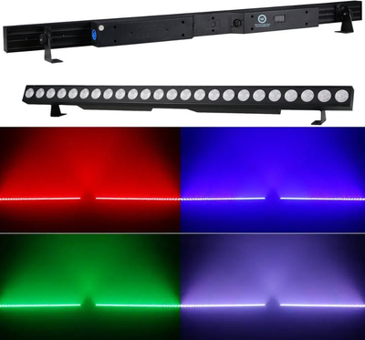 Shirit ndriçimi skenik Light4Me Spectra Cree Bar 24x6W, LED RGBWA UV, me DMX