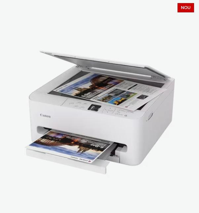 Printer Canon PIXMA TS6550i, me ngjyra, WiFi, i bardhë