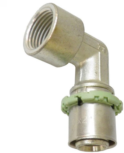 Lidhës këndor Comap VISU ELBOW 26x3-3/4BI, 26 mm, 3/4", bronz