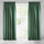 Perde Eurofirany Drape 354130, 140x270cm, poliester, jeshile