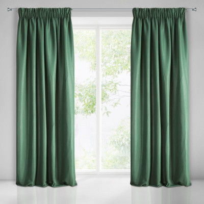 Perde Eurofirany Drape 354130, 140x270cm, poliester, jeshile