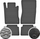 Tapete gome Mercedes-Benz E-Class W211, set me 4 copë, 2002-2009, të zeza