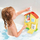 Set lodrash banjo Peppa Pig Peppa’s House, shtëpi me gota thithëse, figure notuese Peppa, shumengjyrësh