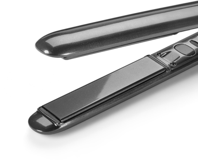 Rrafshus flokësh BaByliss Titanium Shine, pllaka titanium qeramike, 235°C, i zi