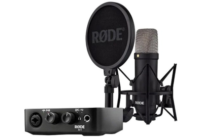 Set mikrofon RODE NT1 AI-1 Kit MK2, kondensator, për studio, i zi