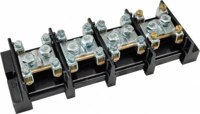 Bllok shpërndarës SIMET LZ4x70/16, 4 pole, gjer në 70mm², i zi