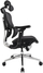 Karrige zyre ergonomike Equip SW Lite, me mbështetëse koke dhe krahësh, e zezë