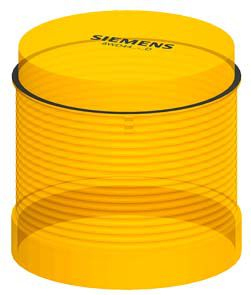 Континуиран светлосен елемент Siemens SIRIUS 8WD4400-1AD, 70 mm, 12–230V AC/DC, жолт