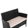 Set kopshti lounge 4-pjesësh Stasia (HM6089.01), zezë