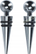 Set tapa për shishe Excellent Houseware, 2 copë, metal i kromuar, argjendtë