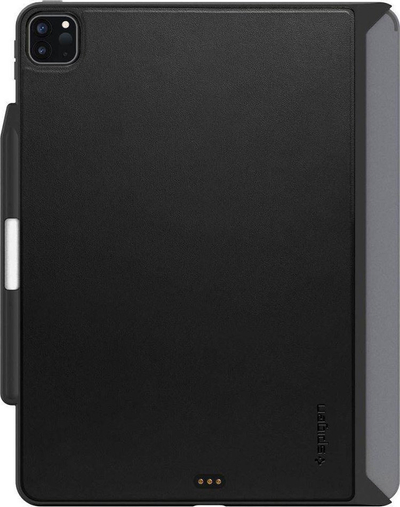 Mbrojtëse tableti Spigen Thin Fit Pro për iPad Pro 12.9" 2021–2022, me mbajtëse për Apple Pencil, e zezë