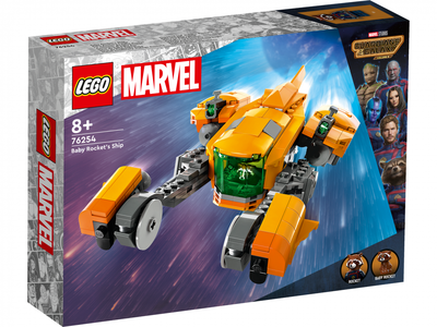Set ndërtimi LEGO Marvel Baby Rocket’s Spaceship 76254, 8+, për fëmijë