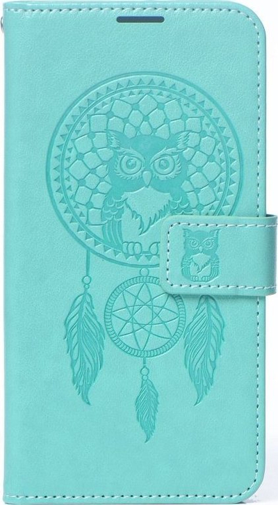 Futera librë Mezzo Dreamcatcher për Xiaomi Redmi 9C NFC, mbyllje magnetike, jeshile