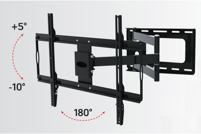 Mbajtëse muri për TV Techly ICA-PLB-23M, 32"-70", deri 45 kg, e zezë