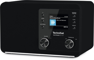 Radio TechniSat DigitRadio 307 BT, e zezë