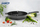 Tigan mermeri Heinner Marble Frying Pan, 26 cm, gize e emaluar, gri