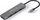 Hub USB-C Blueendless Four in One, 4x USB 3.0, metalik, gri