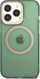 Mbulesë telefoni Guess GUHMP13LHTCMA për iPhone 13 Pro 13 6.1", MagSafe, jeshile khaki