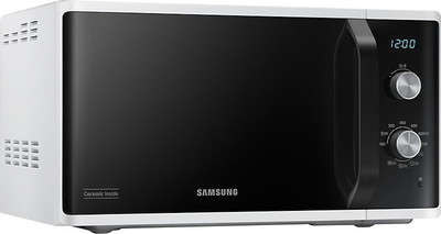 Mikrovalë me grill Samsung MG23K3614AW, 23L, 800W, e bardhë