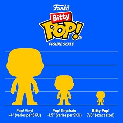 Figurina koleksionu Funko Bitty Pop Disney Mickey Mouse, set me 4 copë, mini vinyl, shumëngjyrëshe
