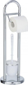 Mbajtëse furçe tualeti Wenko Siena, 63 cm, çelik inox krom