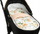 Set karroce Velvet Trolley Peony, jastëk dekorativ, batanije velvet, pjeshkë