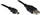 Kabllo USB Alcasa 3310 AM03, USB 2.0, 0.3m, USB A në Mini USB B, e zezë