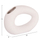 Dekor tavoline qeramike Ellipto 23x8x15,5Hcm (HM4645.01), bardhë
