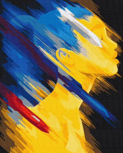 Сет за сликање Paint It We Will Stand, слика по броеви, 40x50 cm, повеќебоен