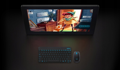 Tablet grafik Bosto Studio 16HDT, 15.6\", 8192 nivele presioni, ngjyrë e zezë