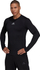 Bluzë termoaktive për meshkuj Adidas TechFit h23120, XL, e zezë
