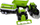 Set lodrash LeanToys Farm Vehicles, 2 traktorë me rimorkio, jeshile