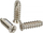 Vida për ventilator InLine 33371N, 5x16mm, set me 100 copë, ngjyrë argjendi