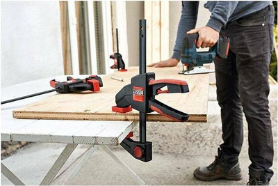 Shtrëngus njëdorësh Bessey EZL 600/80 EZL60-8, forcë 2.7kN, shinë çeliku