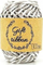 Shirit dhuratash prej letre 10 m, 2 mm, bardh e gri