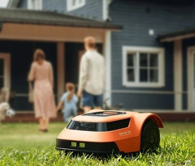 Kositëse robotike bari Ezviz RM600, për 600 m², IPX6, e zezë