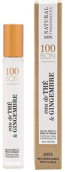 Parfum 100 Bon Eau De The Gingembre, Eau de Parfum, i rimbushshëm, 15ml