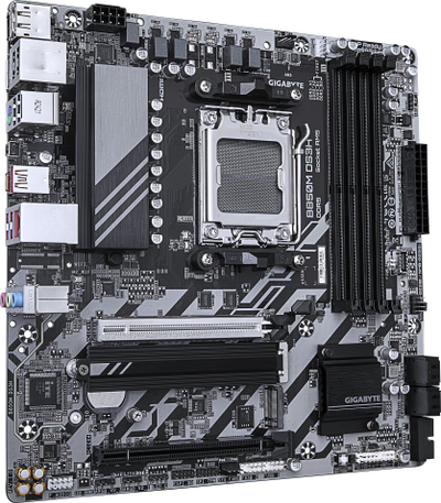 Pllakë amë GIGABYTE B850M DS3H, DDR5, Micro ATX, e zezë