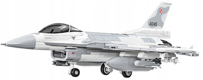 Set ndërtimi Cobi Armed Forces F-16C Fighting Falcon 5910, 463 pjesë, shkalla 1:48, gri