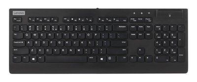 Tastierë Lenovo 4Y41B69357, USB, Smartcard, e zezë