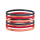 Shirit flokësh Under Armour Mini Hair Band, set për gra, shumëngjyrëshe