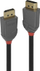 Kabllo Lindy DisplayPort në DisplayPort, 0.5m, e hirtë