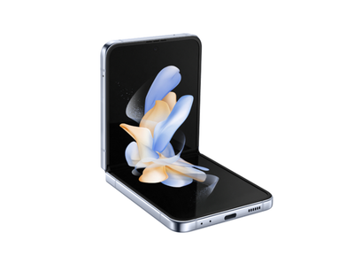 Celular Samsung Galaxy Z Flip4, 8GB RAM, 256GB, i kaltër
