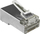 Prizë RJ45 Alantec WT115, STP Cat.6, 100 copa, gri